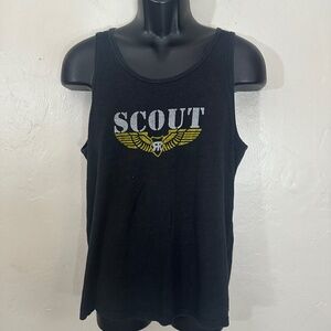 Ruff Rider Scout Tank Top Gently worn Cotton bend no fabric tag
